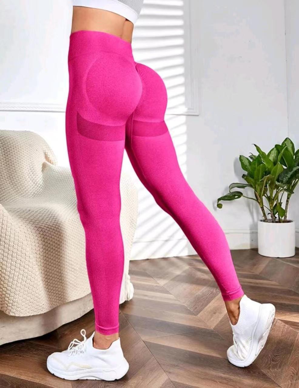 LEGGINGS DEPORTIVOS AJUSTADOS DE FITNESS LEVANTA GLÚTEOS