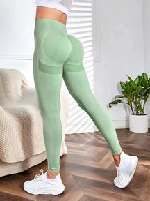 LEGGINGS DEPORTIVOS AJUSTADOS DE FITNESS LEVANTA GLÚTEOS